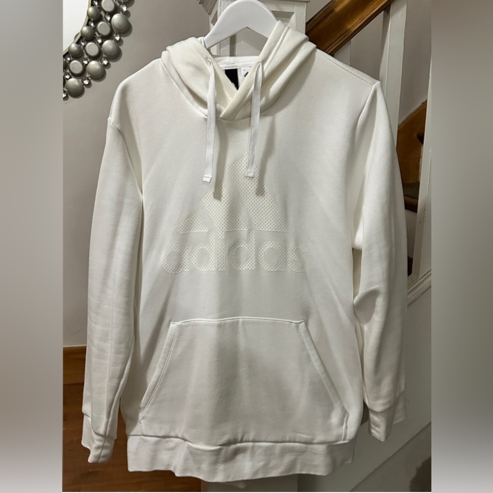 Adidas White Hoodie. Never Worn. No Stains. In Excellent Condition. Men’s XL.